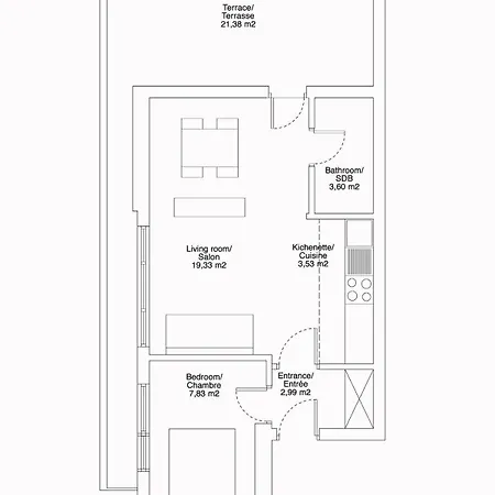 Panoramic View Large Terrace Free Parking *