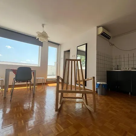 Panoramic View Large Terrace Free Parking Apartament Belgrad