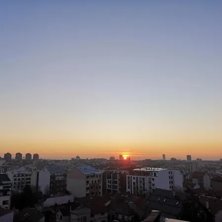 Panoramic View Large Terrace Free Parking * Belgrad
